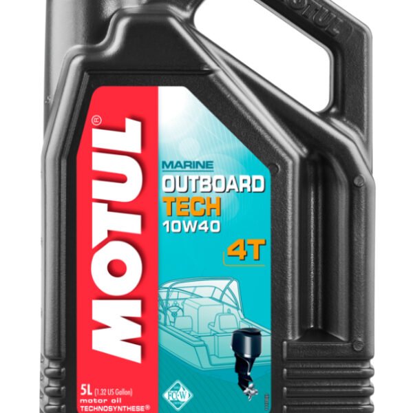 Motul Outboard Tech 4T 10W-40 - 5 Litre Teneke Motor Yağı