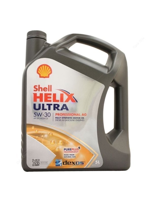 123829-1-600x800-1-2 Shell Helix Ultra Pro AG 5W-30 - 5 Litre Motor Yağı - Görsel 1