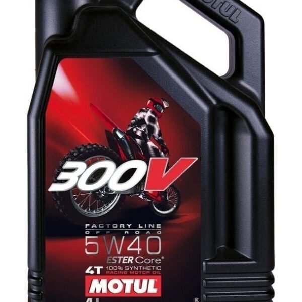 Motul 300V 5W-40 4T FL - 4 Litre Motosiklet Yağı