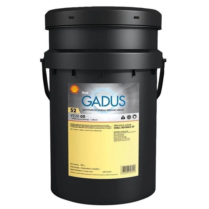 550028030-1-1 Shell Gadus S2 V220 00 - 18 Kg - Lityum Sabunlu Gres - Görsel 1