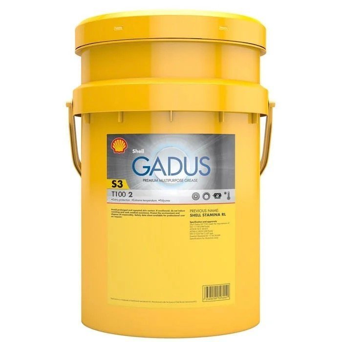 550028089-1 Shell Gadus S3 T100 2 18 Kg Endüstriyel Rulman Gresi - Görsel 1