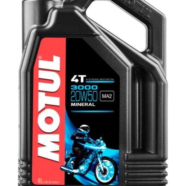 Motul 3000 20W-50 4T - 4 Litre Motosiklet Yağı