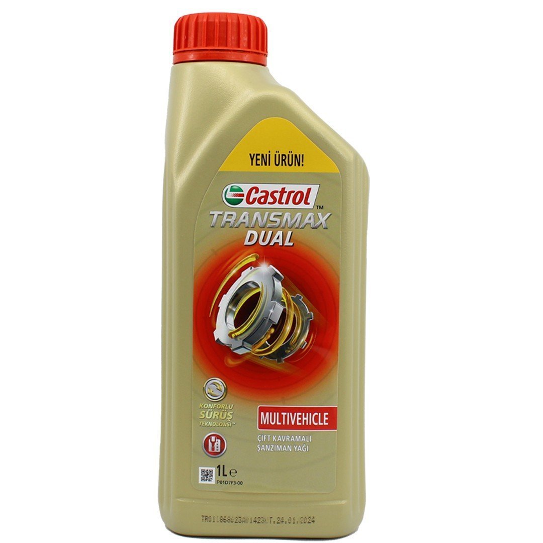 castrol-transmax-dual-1lt Castrol Transmax Dual 1 Lt Çift Kavramalı Şanzıman Yağı - Görsel 1