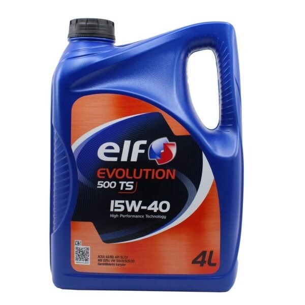 Elf Evolution 500 TS 15W-40 Motor Yağı 4 Lt