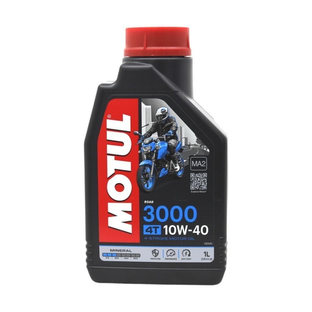 image_1080-1148 Motul 3000 10W40 4T 1 Lt 4 Zamanlı Motosiklet Yağı - Görsel 1