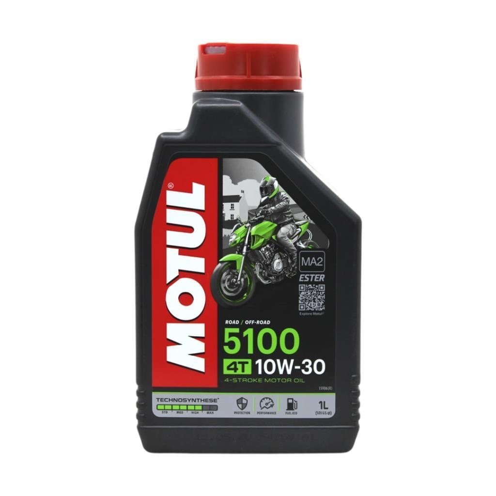 image_1080-1195 Motul 5100 10W30 4T 1 Lt Motosiklet Yağı - Görsel 1