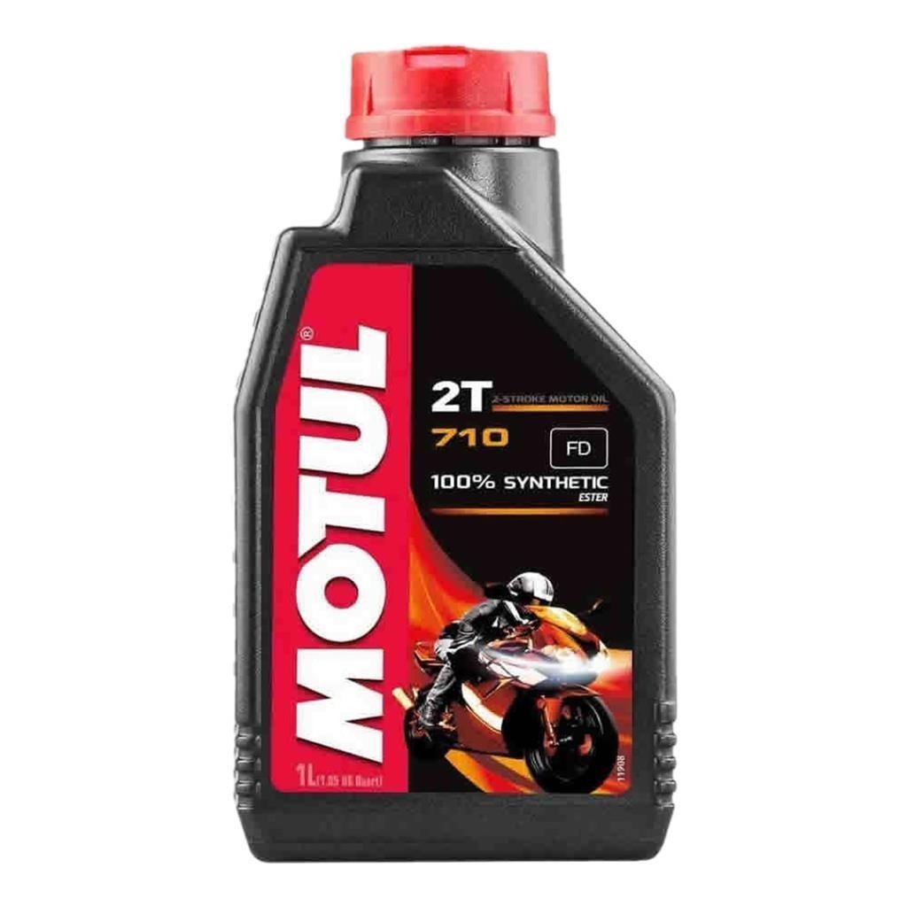 image_1080-1220-1 Motul 710 2T 1 Lt 2 Zamanlı Motosiklet Yağı - Görsel 1