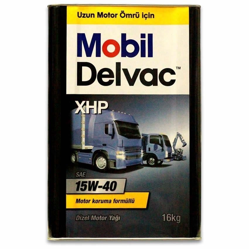 image_1080-124-1 Mobil Delvac XHP 15W-40 16 Kg Yüksek Performanslı Dizel Motor Yağı - Görsel 1