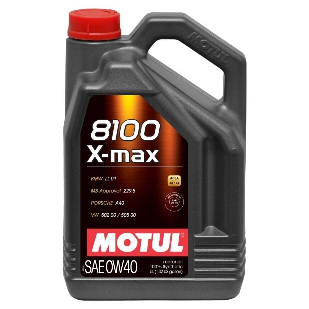 image_1080-203 Motul 8100 X-Max 0W40 4 Lt Tam Sentetik Motor Yağı - Görsel 1