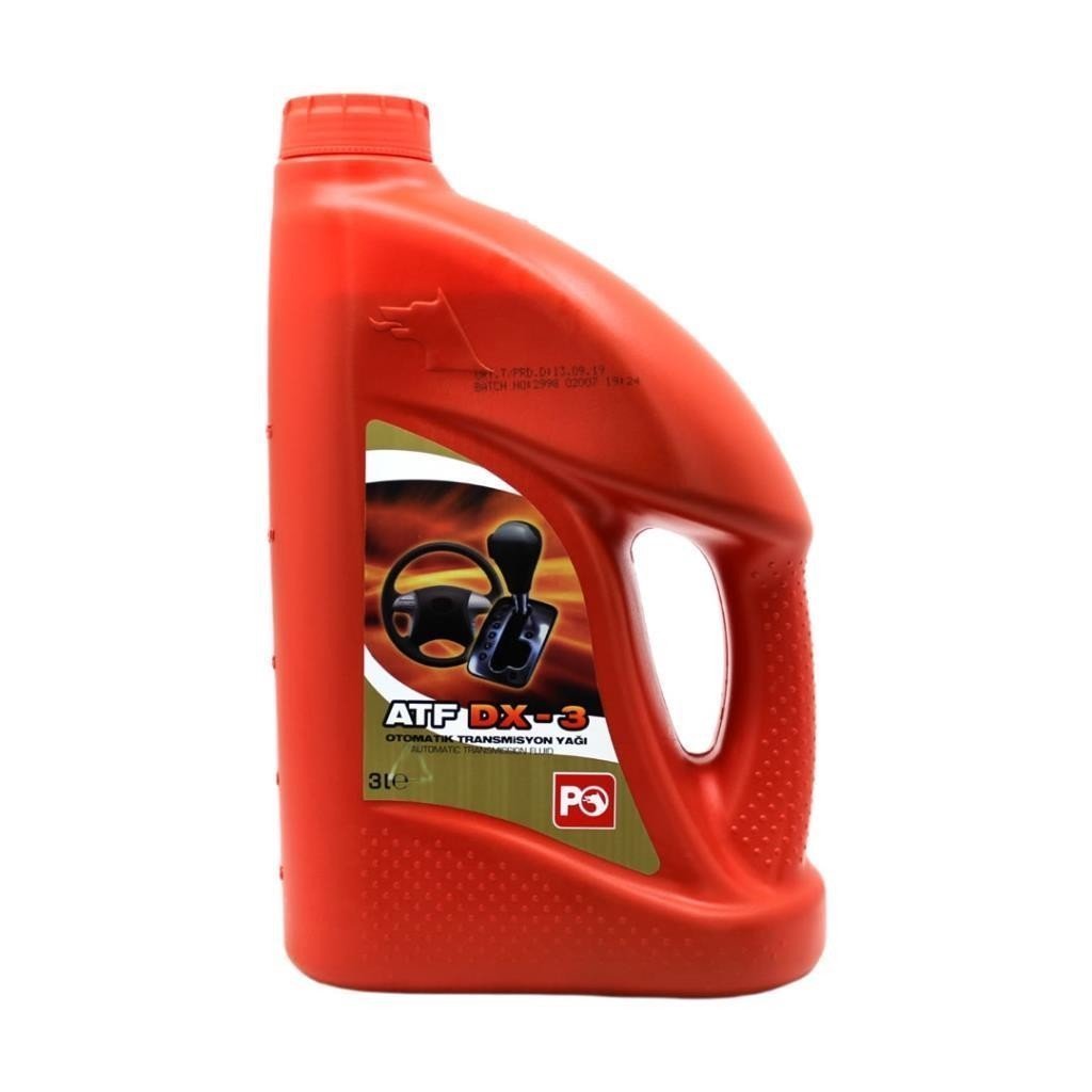 image_1080-468-1 Petrol Ofisi ATF DX-3 3 Lt Otomatik Şanzıman ve Direksiyon Yağı - Görsel 1