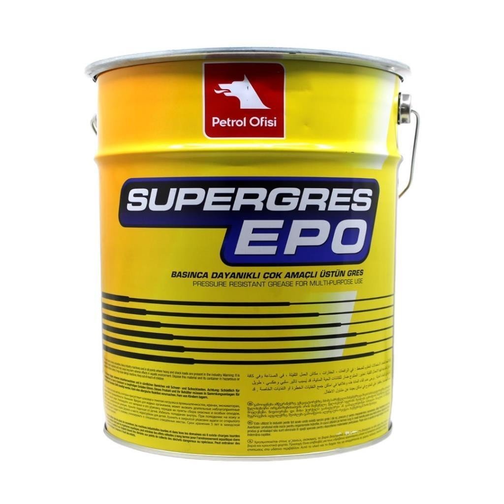 image_1080-745-1 Petrol Ofisi Super Gres Ep 0 15 Kg Lityum Sabunlu Gres - Görsel 1