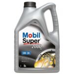Mobil Super 2000 XE C3 5W30 5 Lt Partiküllü Motor Yağı