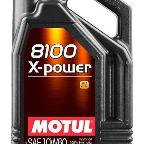 Motul 8100 X-Power 10W-60 - 5 Litre Motor Yağı