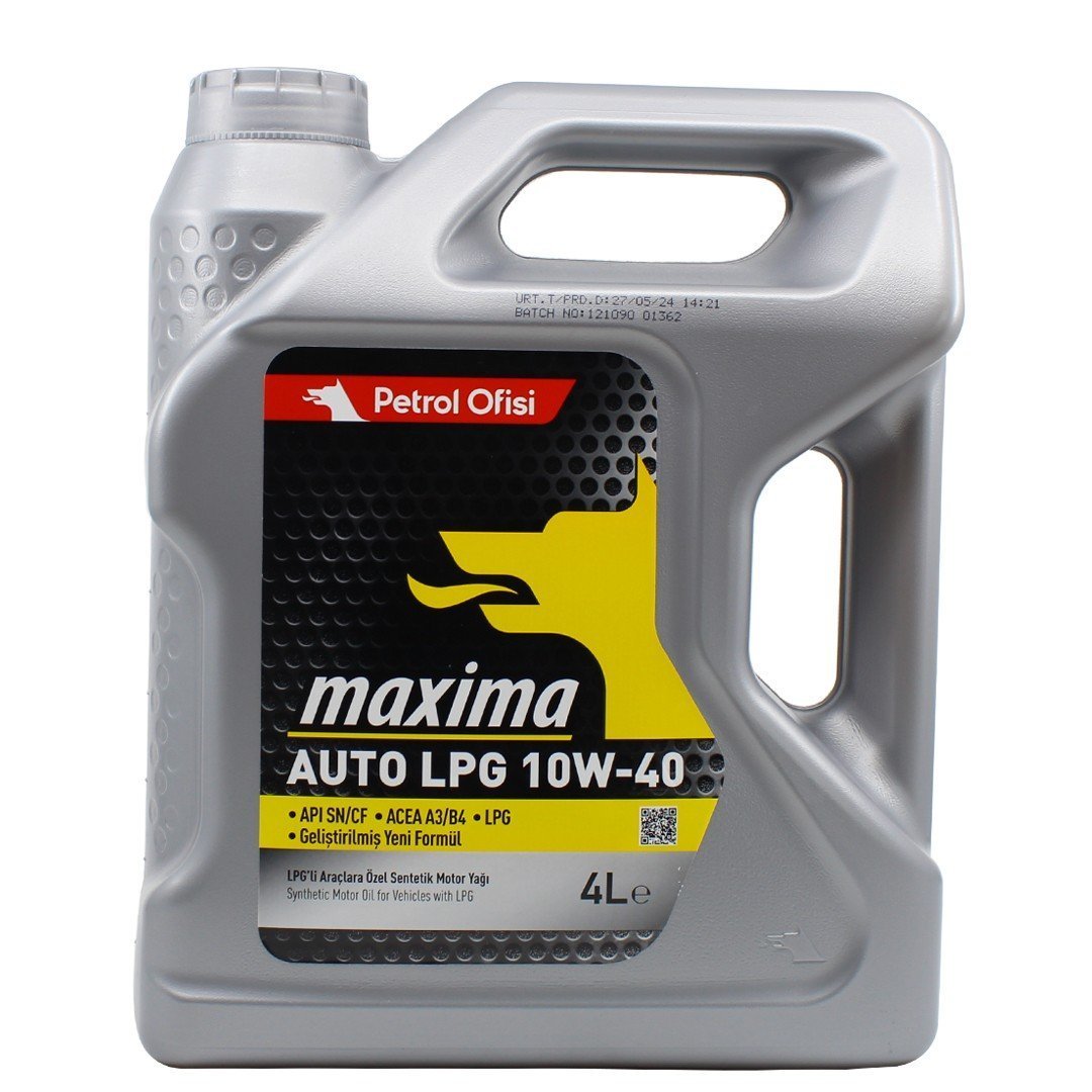 petrol-ofisi-maxima-lpg-10w40-4lt-1 Petrol Ofisi Maxima Auto LPG 10W40 4 Lt Motor Yağı - Görsel 1