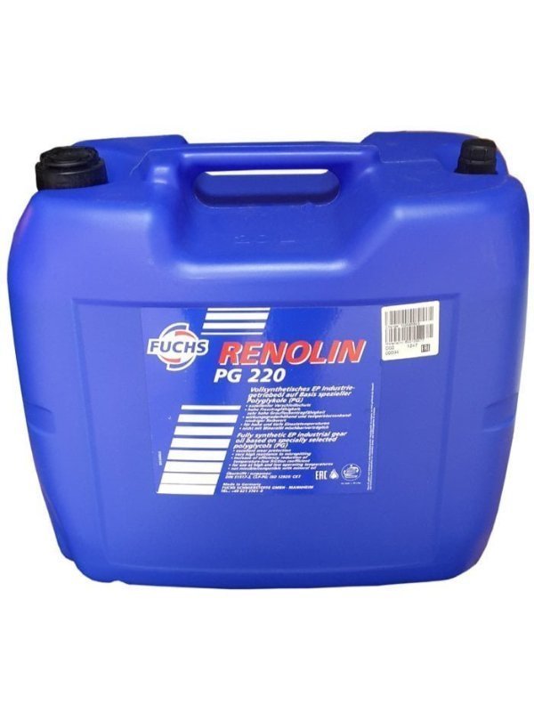 pg-220-600x800-1 Fuchs Renolin PG 220 - 20 lt Şanzıman Yağı - Görsel 1