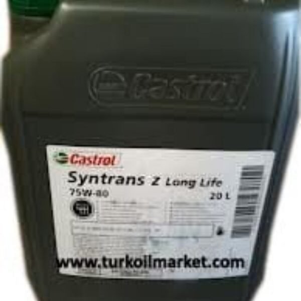 Castrol Syntrans Z Long Life 75W-80 - 20 L Şanzıman Yağı