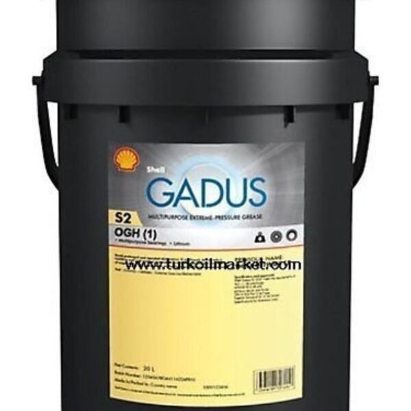 Shell Gadus S2 00/0 GH - 18 kg Gres Yağı