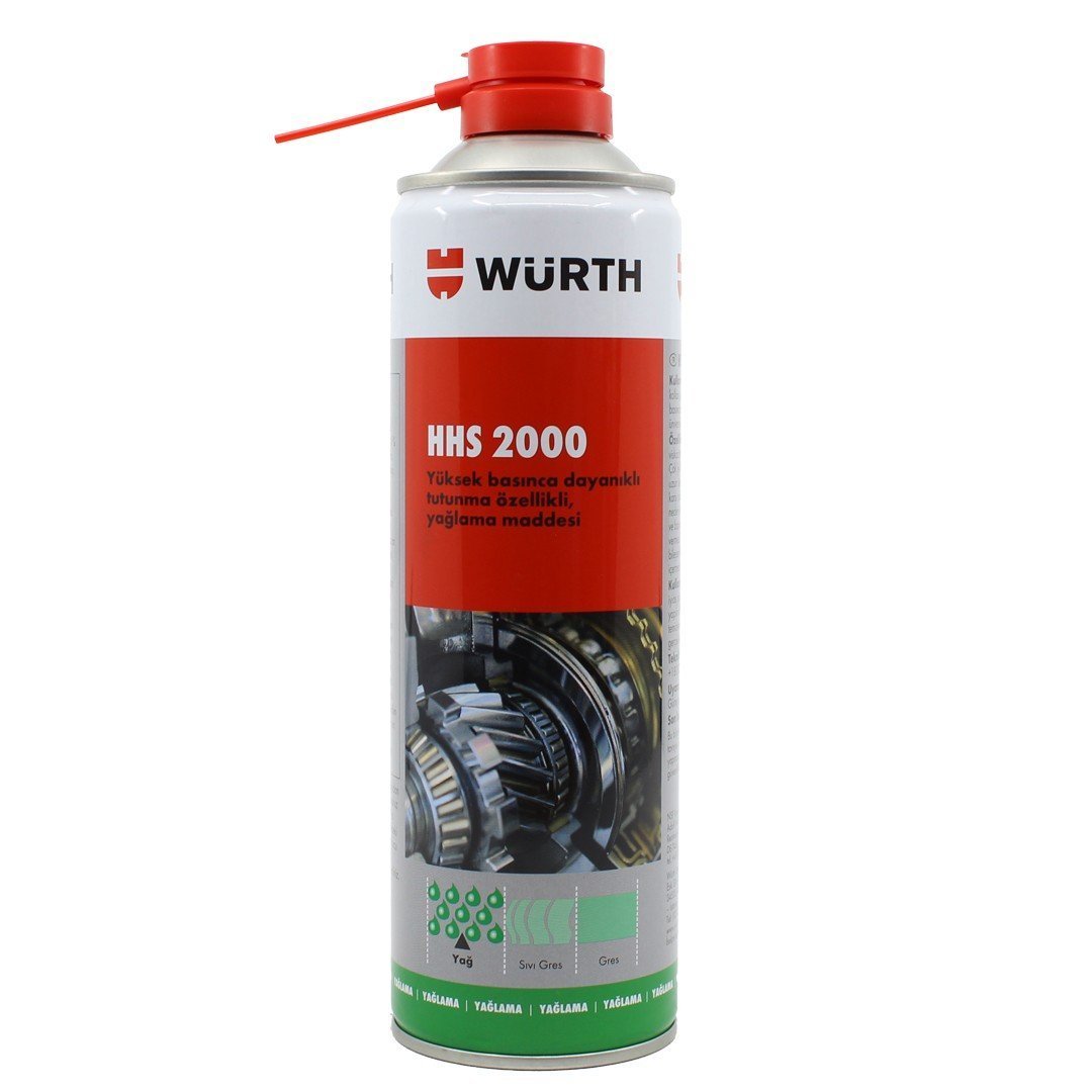 wurth-hhs-2000-1 Würth HHS 2000 Tutunma Özellikli Zincir Yağlayıcı Sprey 500 Ml - Görsel 1