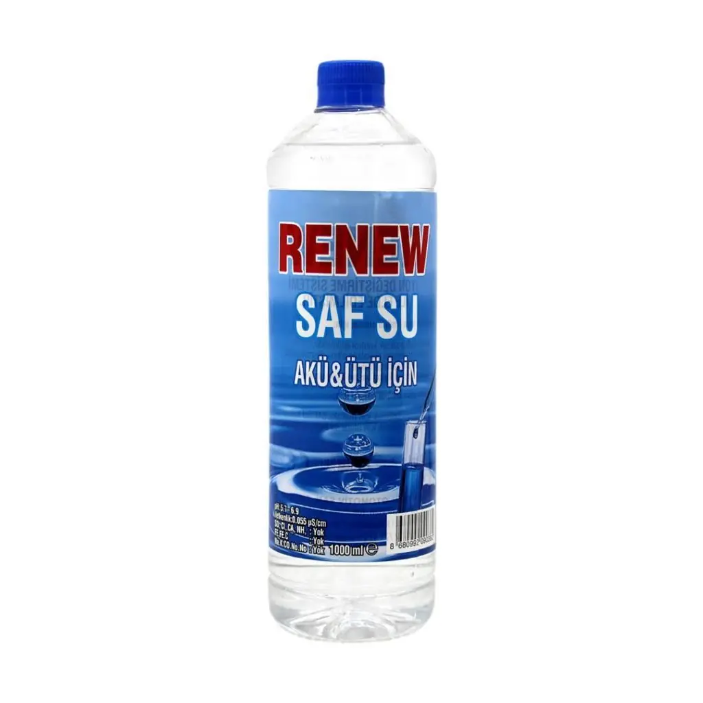 image_1080 Renew Saf Su 1 Lt Akü Suyu - Görsel 1